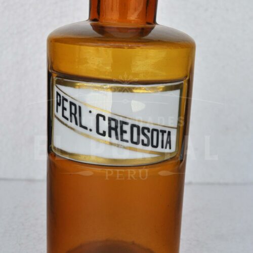 Pomo de farmacia de vidrio