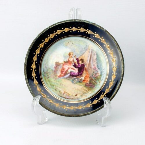 Plato de porcelana de Sevres